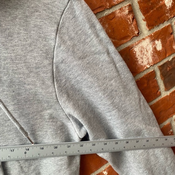 Thom Browne Size 2 Center Stripe Jersey Gray Pullover Hoodie Sweater - Picture 11 of 11